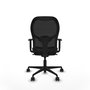 Piqueras y Crespo Chaise de Bureau Jorquera Noir