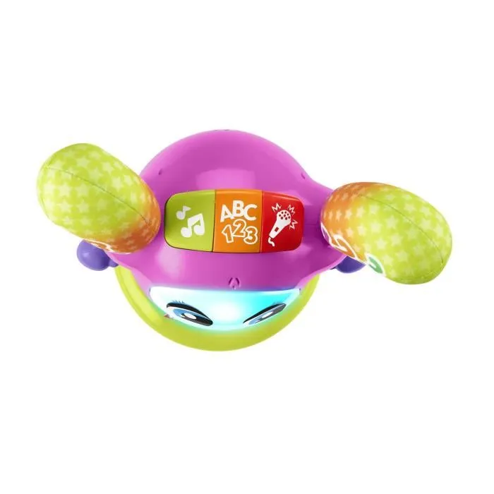 Fisher-Price DJ le Robot Danseur à Rebond Rose Fisher-Price DJ le Robot Danseur à Rebond Rose