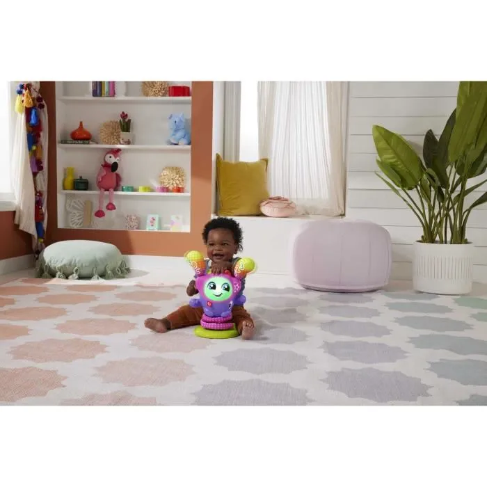 Fisher-Price DJ le Robot Danseur à Rebond Rose Fisher-Price DJ le Robot Danseur à Rebond Rose