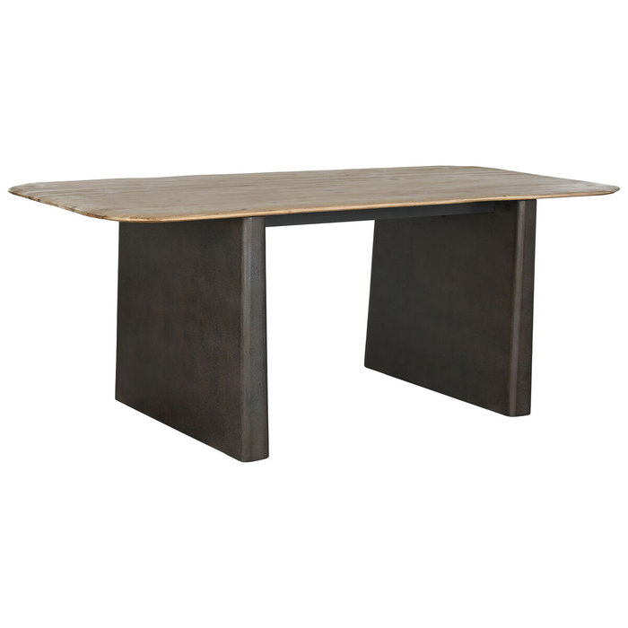 Home ESPRIT Table de Salle à Manger en Sapin Brun foncé Home ESPRIT Table de Salle à Manger en Sapin Brun foncé
