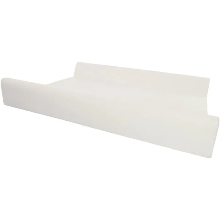 Tineo PROFILE Matelas à langer en PVC imperméable, écru, 50x70 cm, avec mousse douce et bords rehaussés pour la stabilité