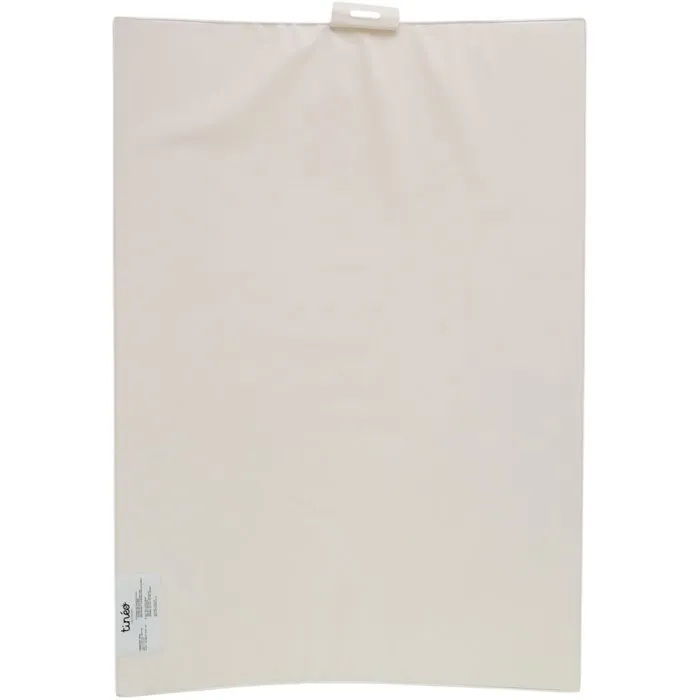 Tineo PROFILE Matelas à langer en PVC imperméable, écru, 50x70 cm, avec mousse douce et bords rehaussés pour la stabilité