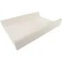 Tineo PROFILE Matelas à langer en PVC imperméable, écru, 50x70 cm, avec mousse douce et bords rehaussés pour la stabilité