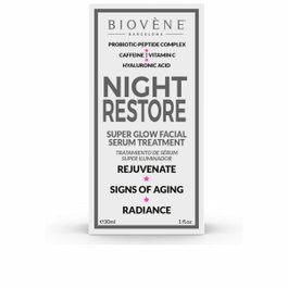 Biovène Night Restore Sérum Visage Éclat Nocturne 30 ml