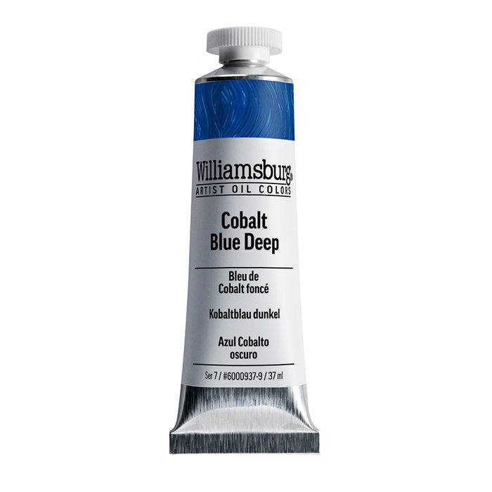Williamsburg Peinture à l'huile Bleu Cobalt Foncé 37 ml Williamsburg Peinture à l'huile Bleu Cobalt Foncé 37 ml