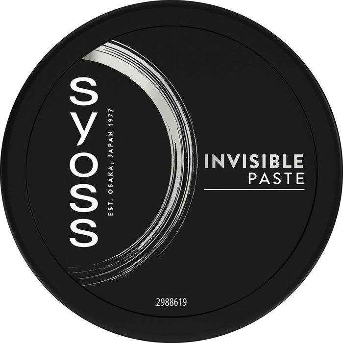 Syoss Pâte Invisible Cire Capillaire Maintien Souple Naturel Finition Discrète Sans Résidus 100 ml