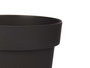 IBERGARDEN Maceta de plastique Anthracite 16 cm