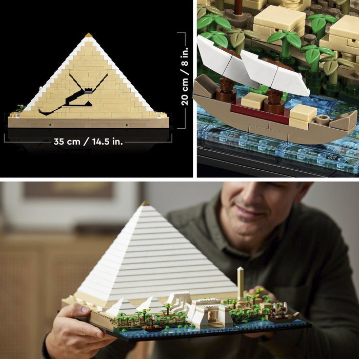 LEGO Architecture La Grande Pyramide de Gizeh 21058