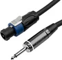 CABLEWORKS Câble Haut-Parleur Jack/Speakon - 1,8 m