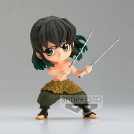 Banpresto Figurine Q Posket Inosuke Hashibira II Ver. B Kimetsu No Yaiba