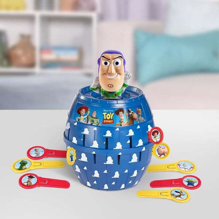 Bizak Jeu de société Salta Buzz Lightyear - Jeu d'adresse et d'action - Version espagnole