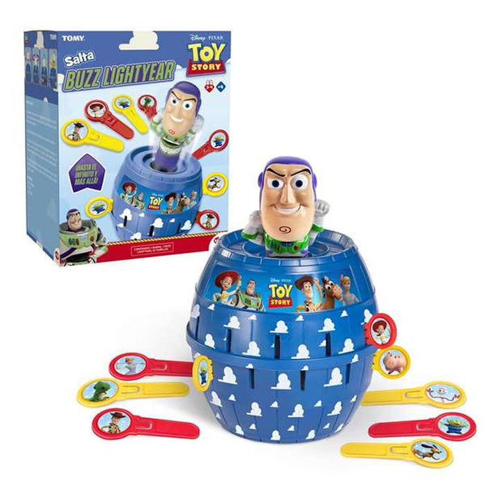 Bizak Jeu de société Salta Buzz Lightyear - Jeu d'adresse et d'action - Version espagnole