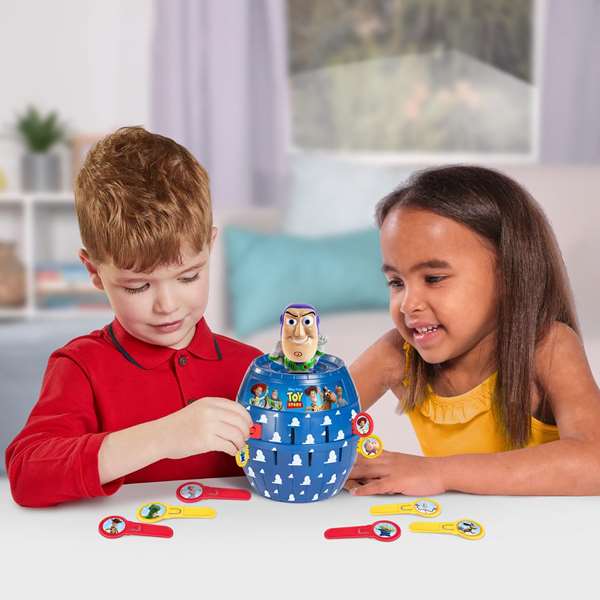 Bizak Jeu de société Salta Buzz Lightyear - Jeu d'adresse et d'action - Version espagnole