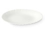 Vivalto Assiette plate classique Opal 24 cm blanc (Set de 24)