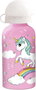 Stor Bouteille aluminium petit modèle 400 ml motif licorne arc-en-ciel, pour enfants à partir de 3 ans