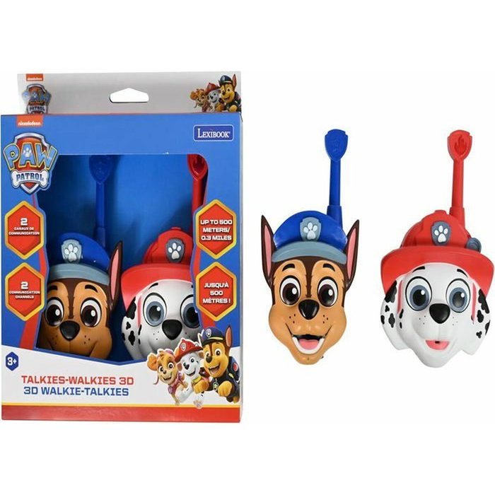 LEXIBOOK Talkies-walkies 3D Pat'Patrouille