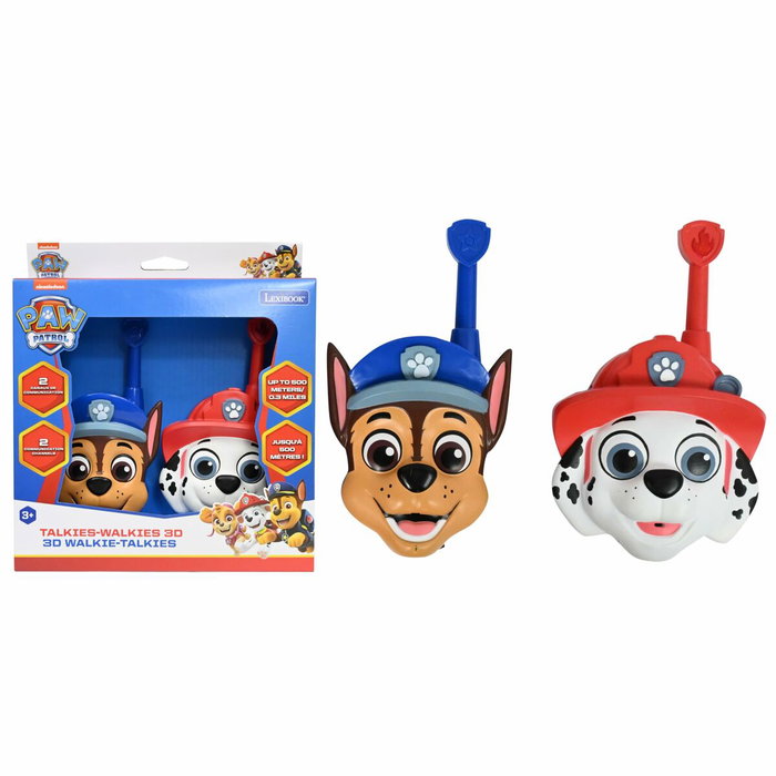 LEXIBOOK Talkies-walkies 3D Pat'Patrouille