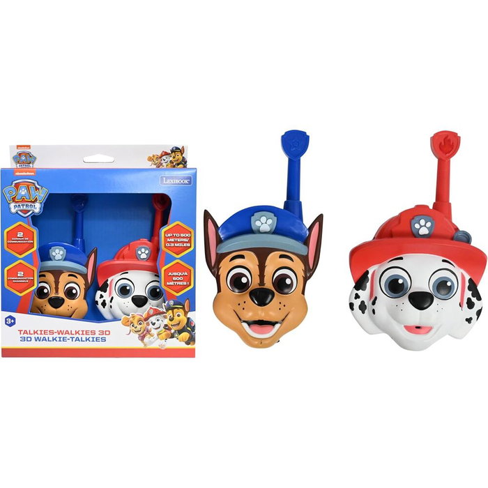 LEXIBOOK Talkies-walkies 3D Pat'Patrouille