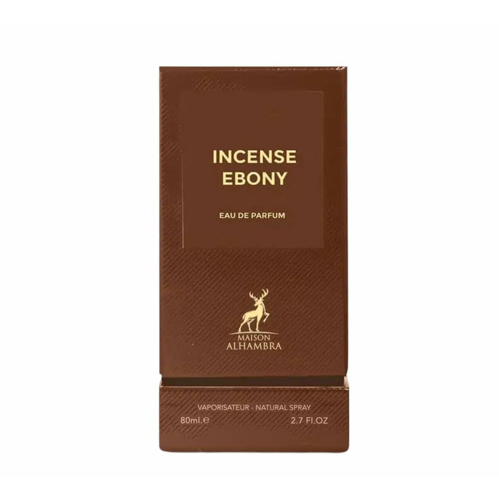 Parfum Unisexe Maison Alhambra Incense Ebony EDP 80 ml Parfum Unisexe Maison Alhambra Incense Ebony EDP 80 ml