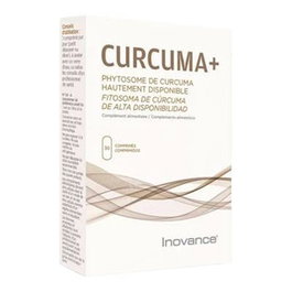 Inovance Curcuma 30 comprimés - Complément alimentaire curcumine, ananas, papaye - Vegan