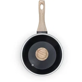 Pyrex Casserole Cook & Care 16 cm avec couvercle, revêtement céramique antiadhésif sans PFAS, compatible induction, aluminium recyclé