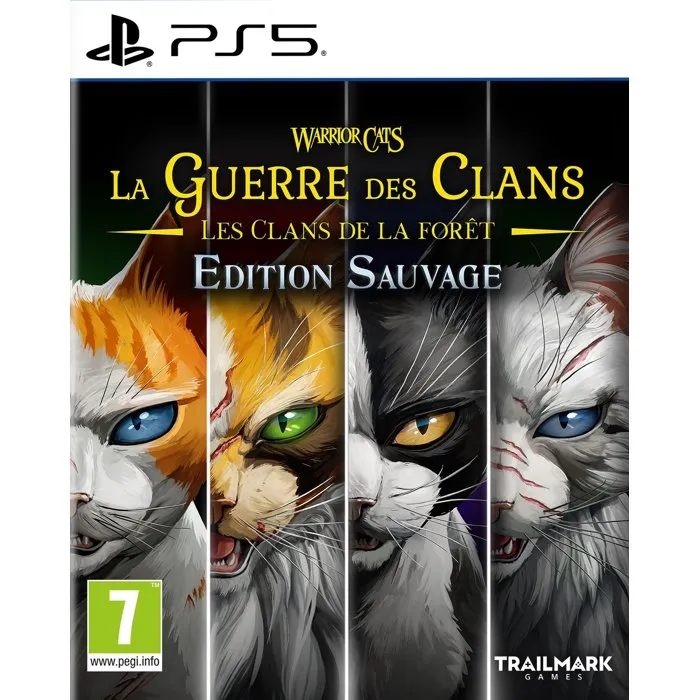 Just For Games La Guerre des Clans : Les Clans de la Forêt - Édition Sauvage - Jeu PS5 Just For Games La Guerre des Clans : Les Clans de la Forêt - Édition Sauvage - Jeu PS5