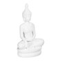 BigBuy Home Figurine Décorative Blanc Buda 24 x 14,2 x 41 cm
