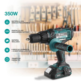 Hantums Taladro-visseuse percutor sans fil 20V