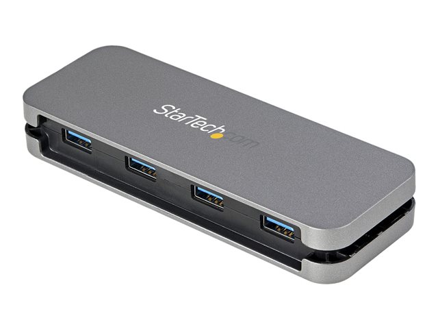 StarTech.com HB30AM4AB Hub USB 3.0 4 Ports Type A SuperSpeed 5 Gbps Compact