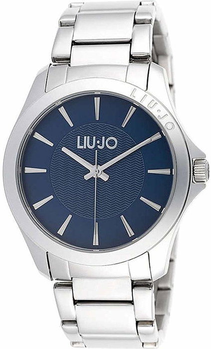 Liujo TLJ813 Montre Analogique Argentée avec Cadran Bleu Liujo TLJ813 Montre Analogique Argentée avec Cadran Bleu