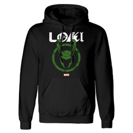 Marvel Sweat à capuche unisex Marvel Distressed Logo Noir S