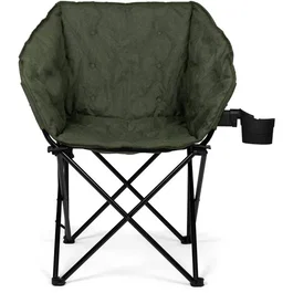 Kampa TUBB Chair Green - Fauteuil pliable rembourré Vert foncé