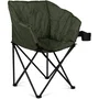 Kampa TUBB Chair Green - Fauteuil pliable rembourré Vert foncé