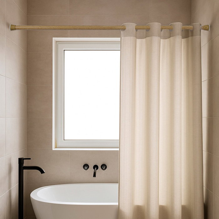 Cintacor - Storplanet Barre extensible multiuso à pression sans perçage en bois 70-120 cm diamètre 2,8-2,5 cm charge 5,5 kg Cintacor - Storplanet Barre extensible multiuso à pression sans perçage en bois 70-120 cm diamètre 2,8-2,5 cm charge 5,5 kg