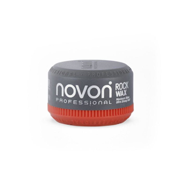 Novon Cera Rock Wax Fijacion Ultra Fuerte N°8 - Cire coiffante à fixation extra forte, texture mate, sans résidus, 50 ml Novon Cera Rock Wax Fijacion Ultra Fuerte N°8 - Cire coiffante à fixation extra forte, texture mate, sans résidus, 50 ml