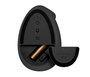 Logitech Lift for Business - Souris ergonomique verticale sans fil pour entreprise - Bluetooth et Logi Bolt - 57° d'angle optimal