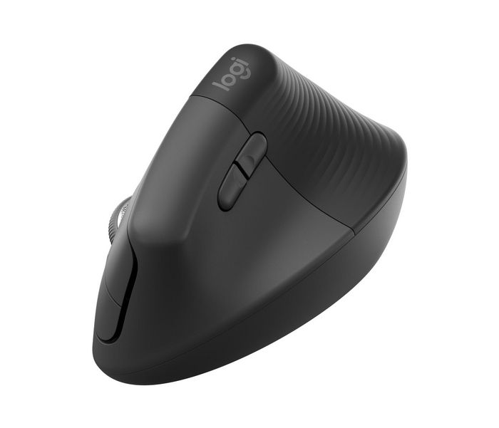 Logitech Lift for Business - Souris ergonomique verticale sans fil pour entreprise - Bluetooth et Logi Bolt - 57° d'angle optimal