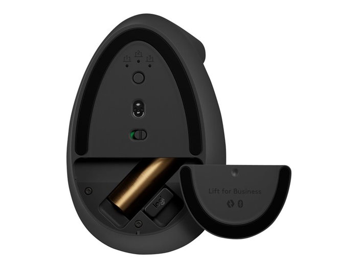 Logitech Lift for Business, Souris ergonomique verticale Graphite