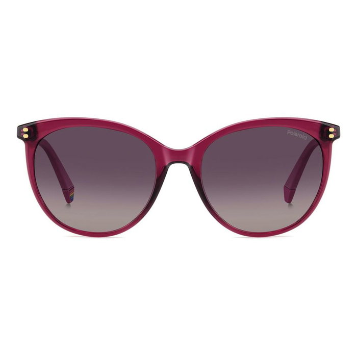 Polaroid PLD-6231-S-55QHOJR Lunettes de soleil femme violet et rouge