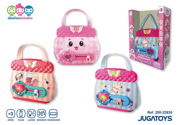 Jugatoys Sac en tissu avec lumières et sons - Modèles assortis