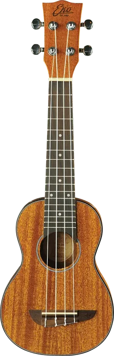 EKO Duo Ukelele Soprano en Acajou Pack avec Housse et Accessoires EKO Duo Ukelele Soprano en Acajou Pack avec Housse et Accessoires