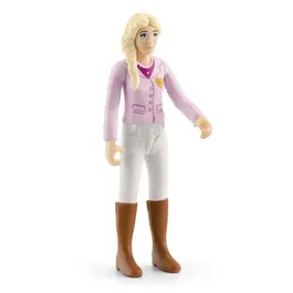 Schleich Horse Club 42593 - Coffret Caravane Rencontres Secrètes avec Figurine Cheval, Jouet pour Enfants dès 5 Ans