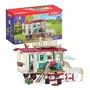 Schleich Horse Club 42593 - Coffret Caravane Rencontres Secrètes avec Figurine Cheval, Jouet pour Enfants dès 5 Ans