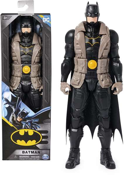 Spin Master Figurine Batman 30 cm avec Manteau