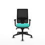 PIQUERAS Y CRESPO Chaise de bureau Horna Turquoise
