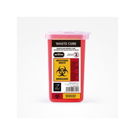 Zzmen Waste Cube Conteneur de Déchets pour Lames de Rasoir en Plastique