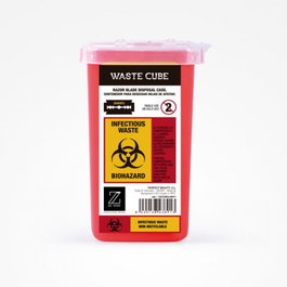 Zzmen Waste Cube Conteneur pour lames de rasoir