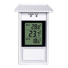 Stil Thermomètre électronique mini-maxi blanc