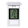 Stil Thermomètre électronique mini-maxi blanc