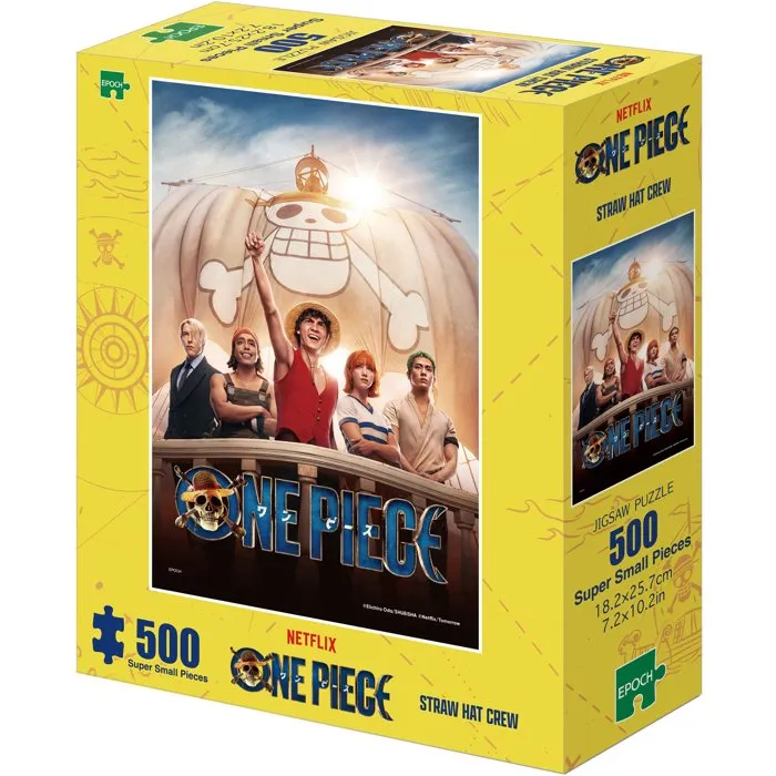 Epoch Puzzle One Piece Straw Hat Crew 500 pièces Super Small Pieces